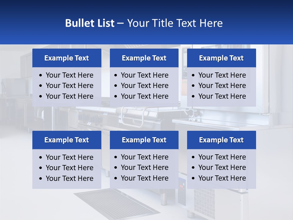 Industrial Kitchen PowerPoint Template