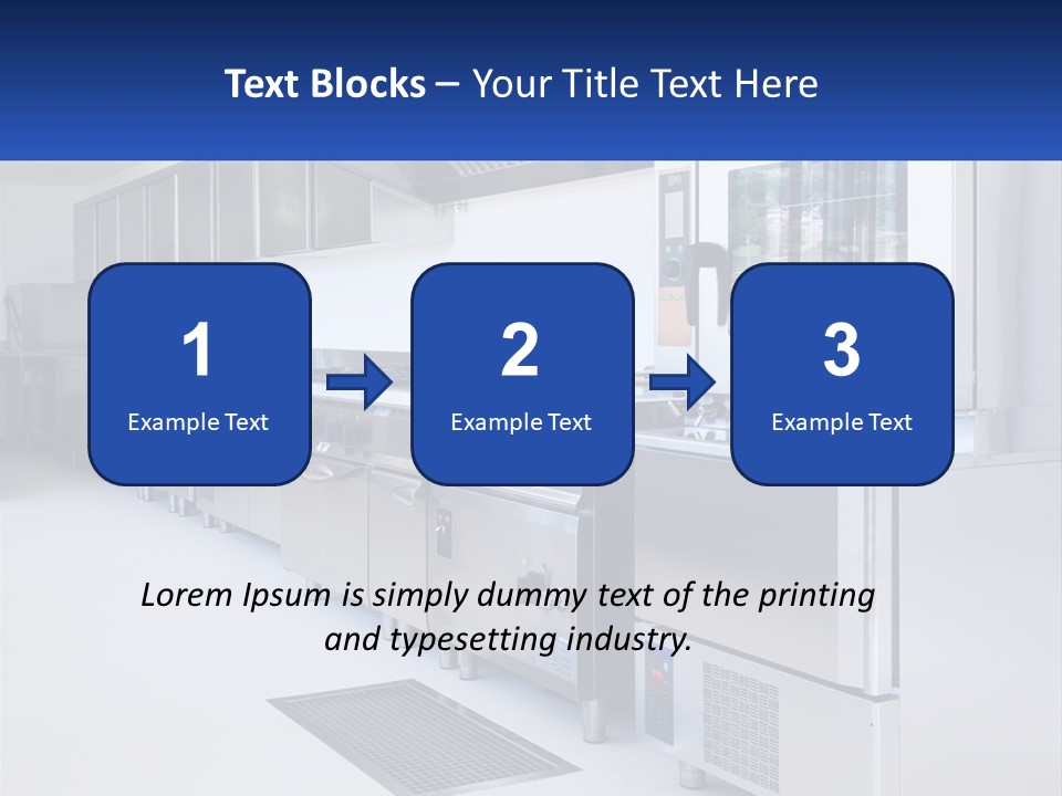 Industrial Kitchen PowerPoint Template