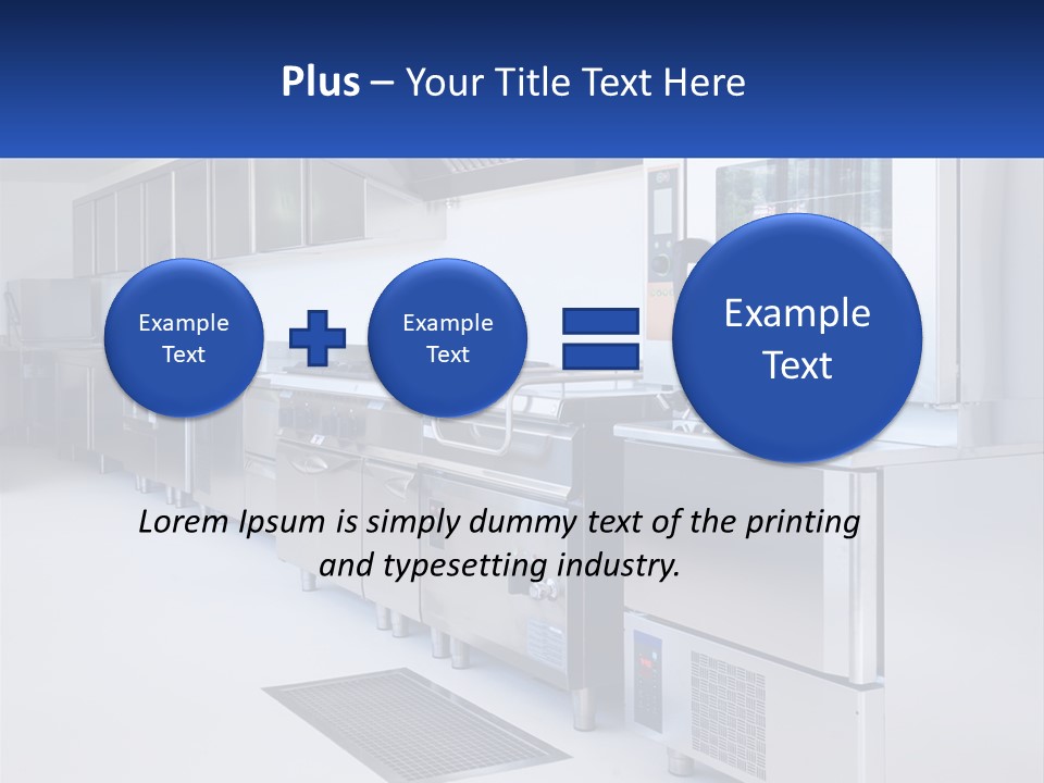 Industrial Kitchen PowerPoint Template