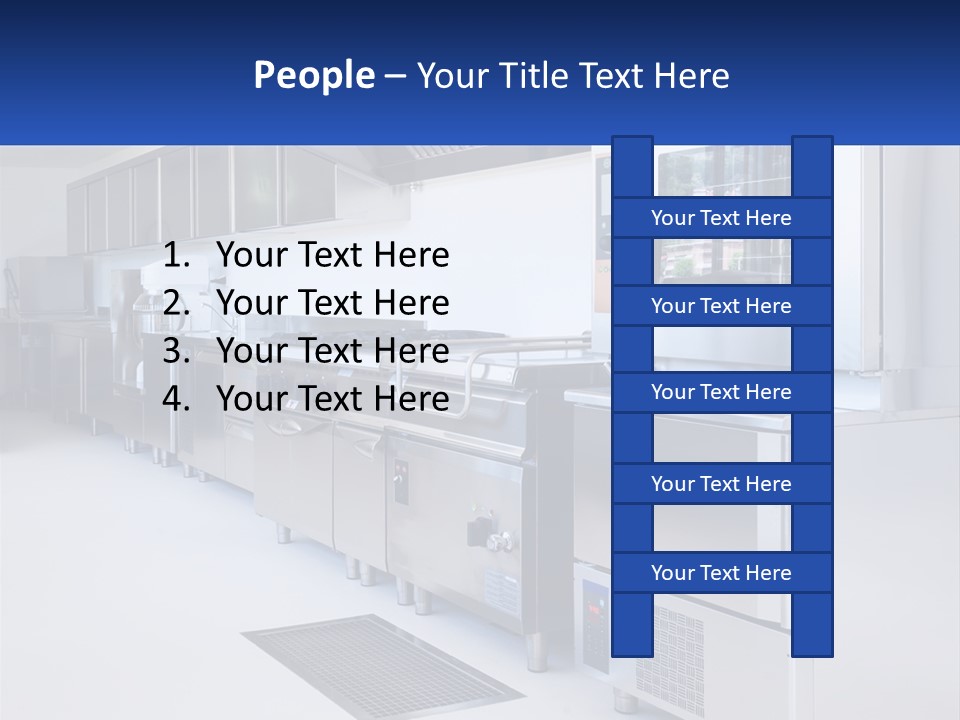 Industrial Kitchen PowerPoint Template