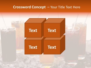 Cocktail Set PowerPoint Template