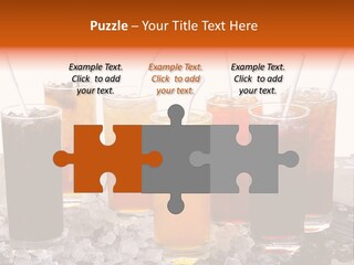 Cocktail Set PowerPoint Template