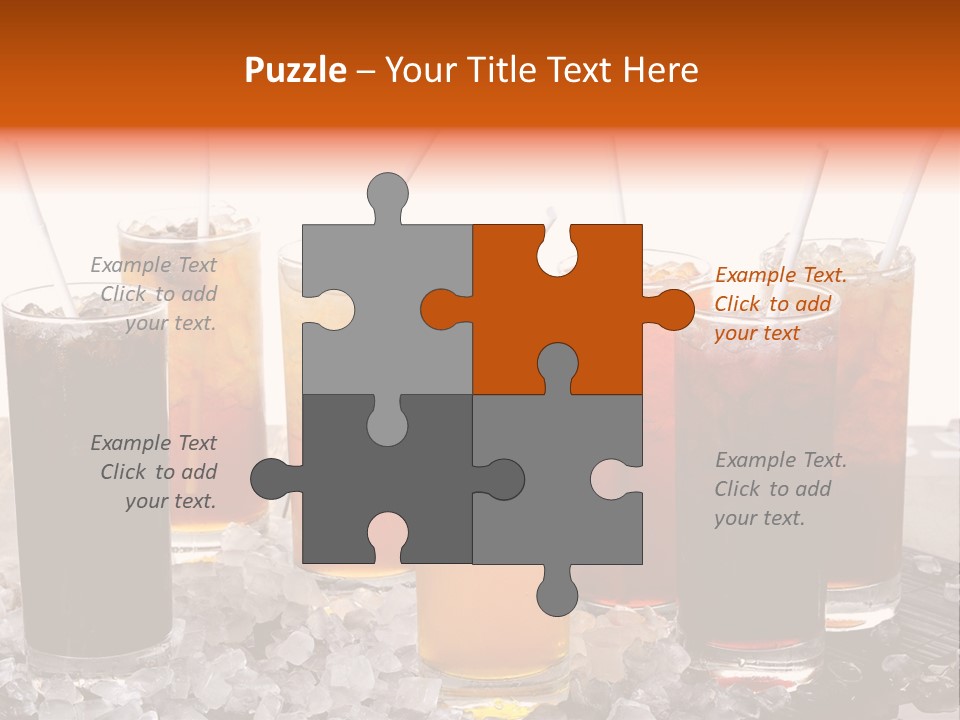 Cocktail Set PowerPoint Template