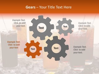 Cocktail Set PowerPoint Template