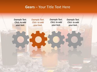 Cocktail Set PowerPoint Template