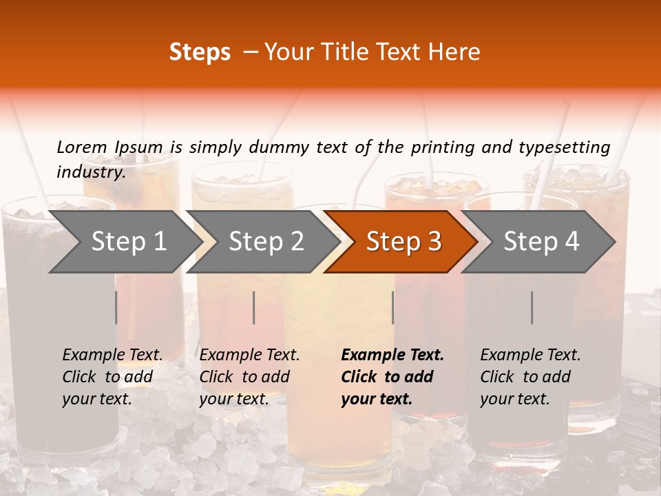 Cocktail Set PowerPoint Template
