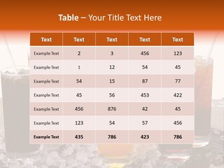 Cocktail Set PowerPoint Template
