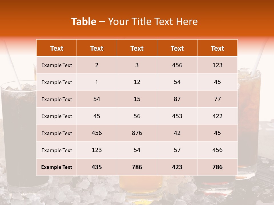 Cocktail Set PowerPoint Template