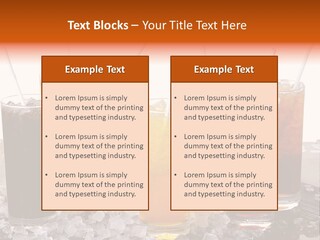 Cocktail Set PowerPoint Template