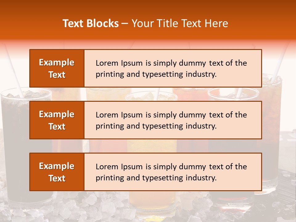 Cocktail Set PowerPoint Template