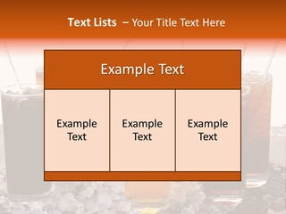 Cocktail Set PowerPoint Template