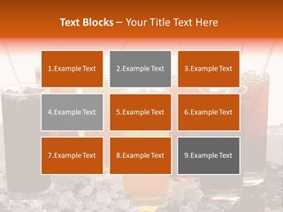 Cocktail Set PowerPoint Template