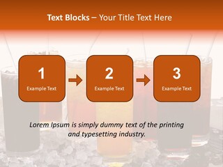 Cocktail Set PowerPoint Template