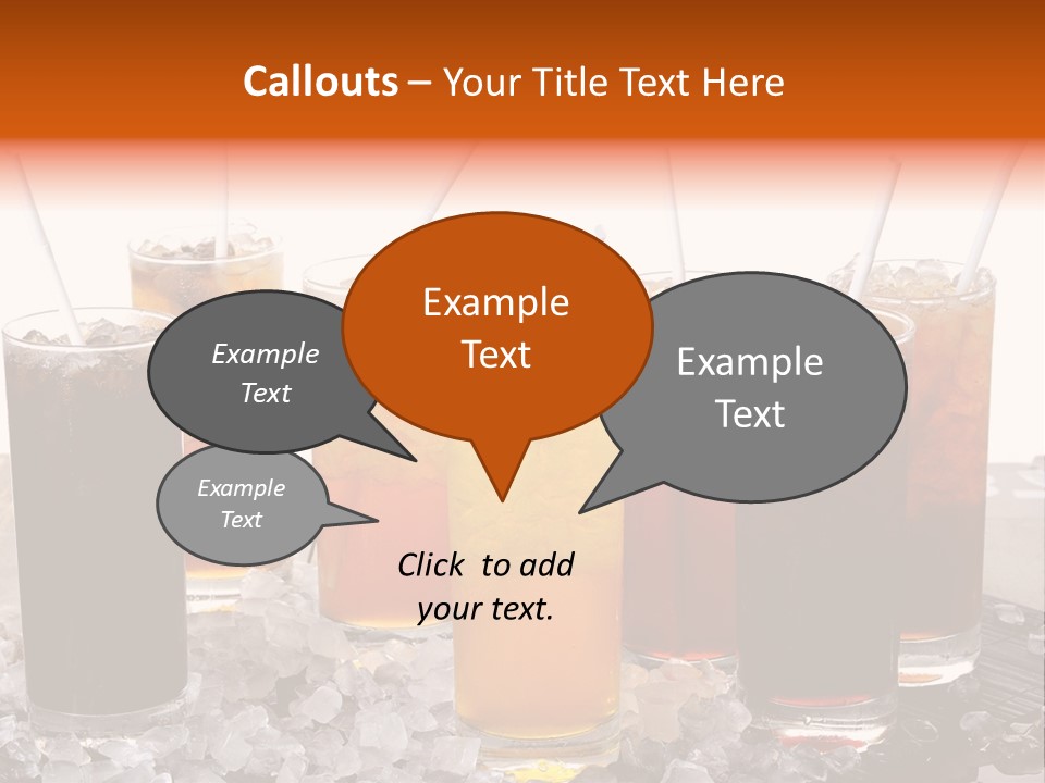 Cocktail Set PowerPoint Template