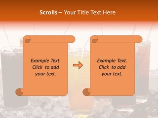 Cocktail Set PowerPoint Template