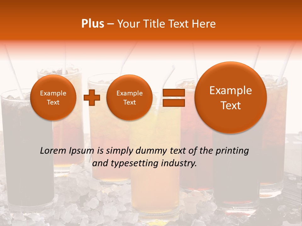 Cocktail Set PowerPoint Template