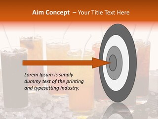 Cocktail Set PowerPoint Template