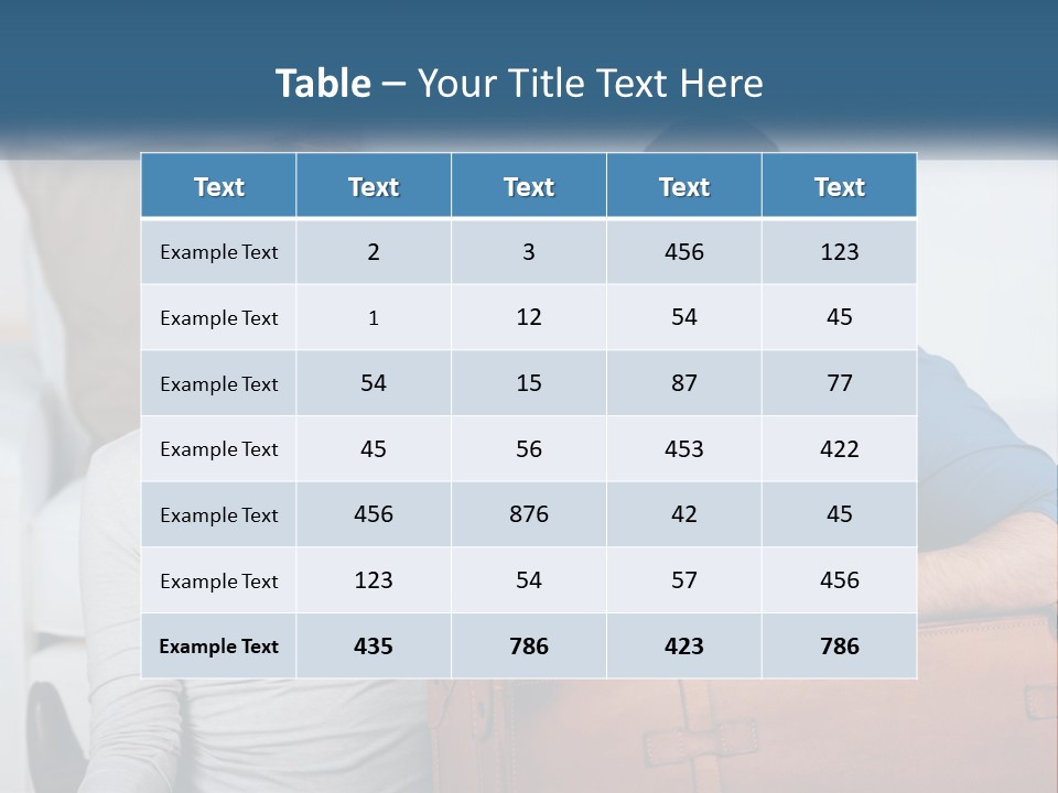 Woman And Man With Laptop PowerPoint Template