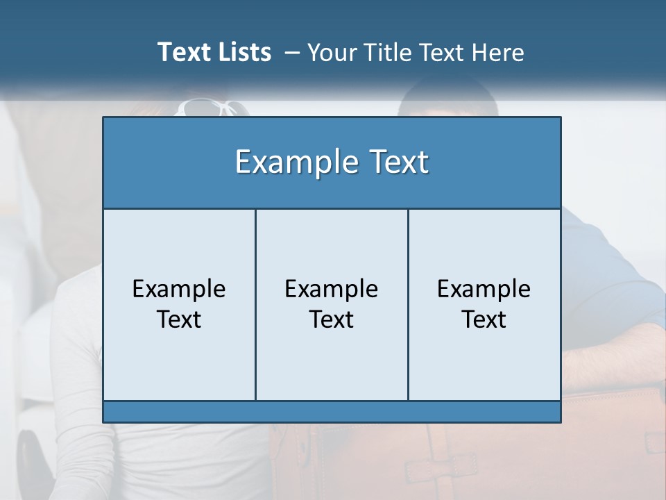 Woman And Man With Laptop PowerPoint Template