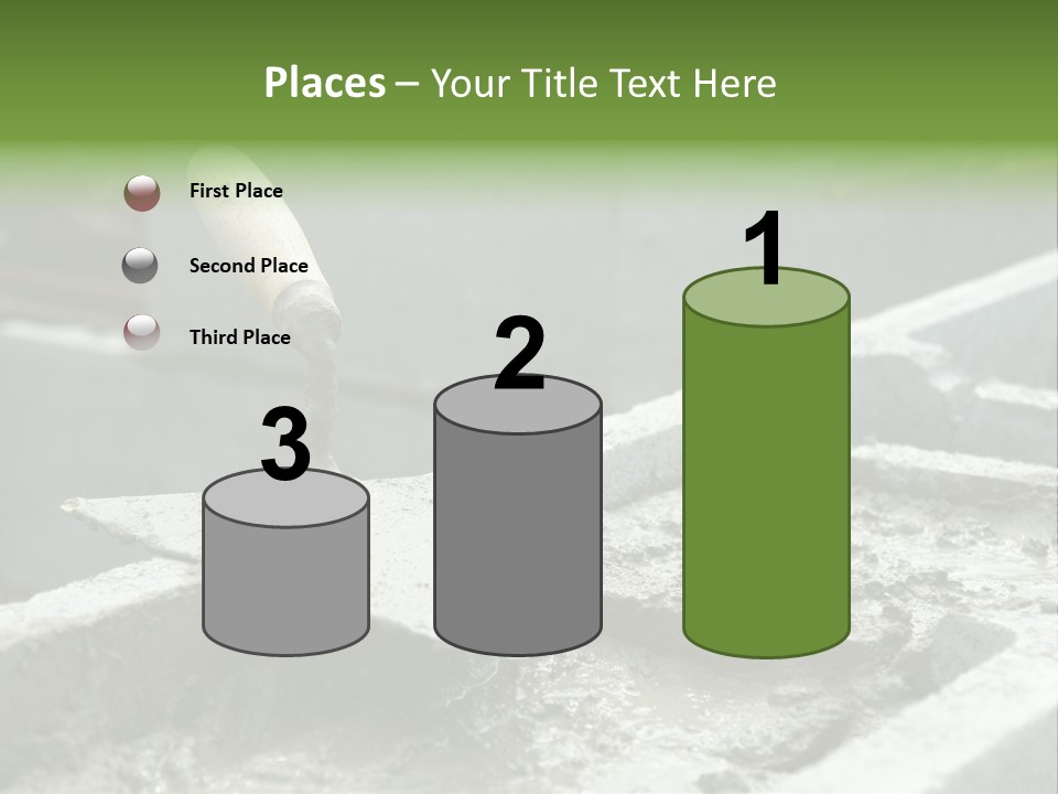Building A Brick House PowerPoint Template