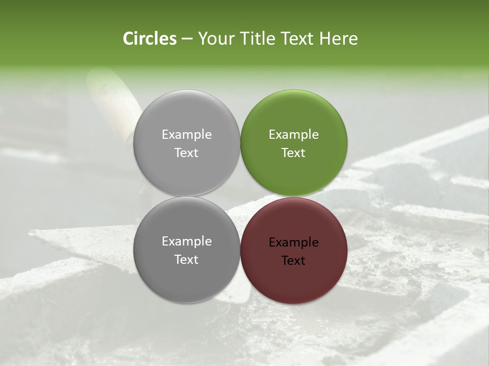 Building A Brick House PowerPoint Template