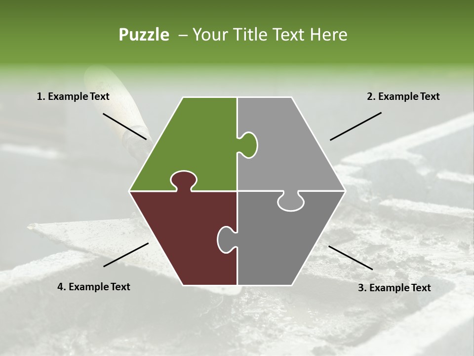 Building A Brick House PowerPoint Template