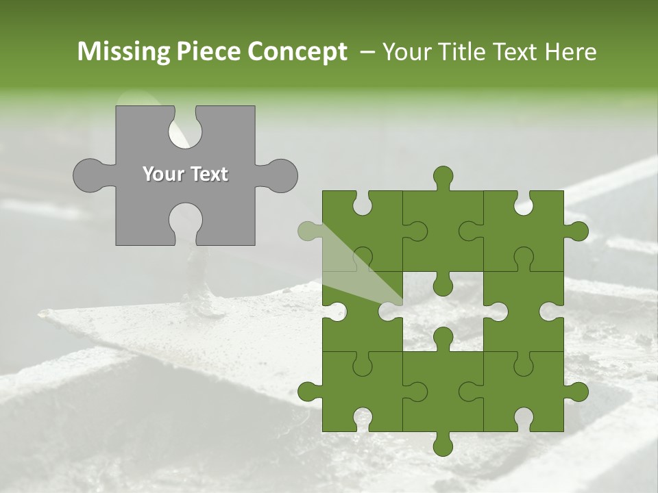 Building A Brick House PowerPoint Template