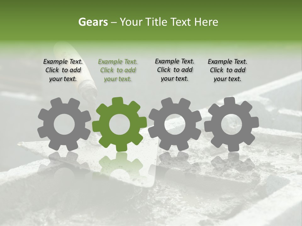 Building A Brick House PowerPoint Template