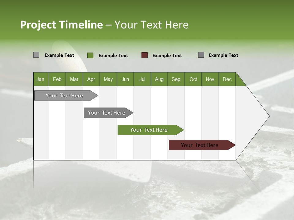 Building A Brick House PowerPoint Template
