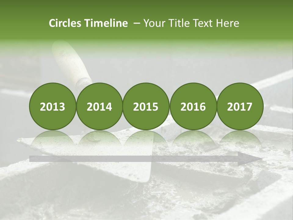 Building A Brick House PowerPoint Template