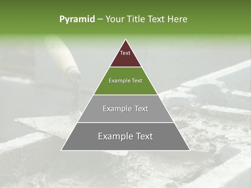 Building A Brick House PowerPoint Template