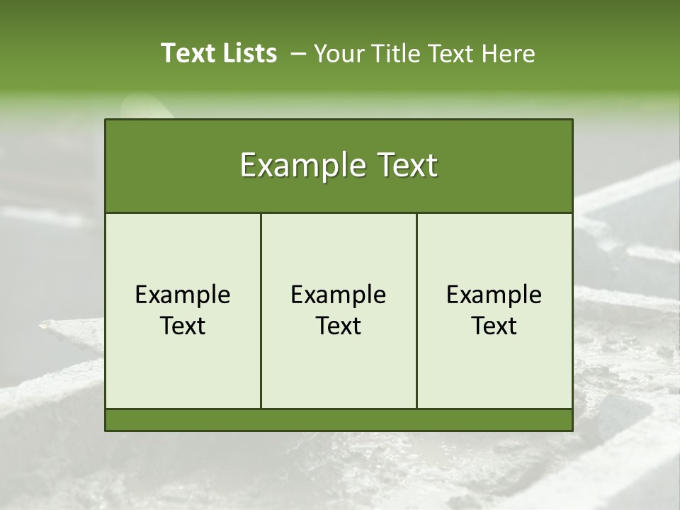 Building A Brick House PowerPoint Template