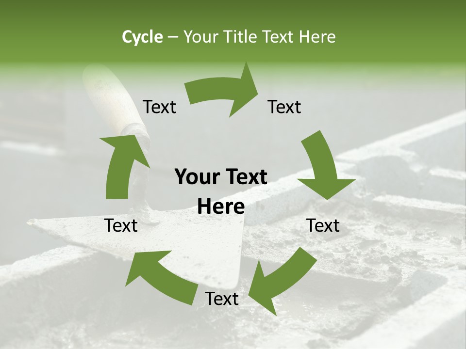 Building A Brick House PowerPoint Template