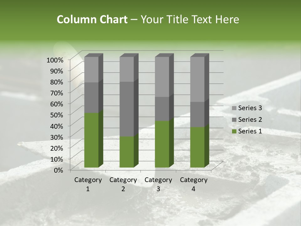 Building A Brick House PowerPoint Template