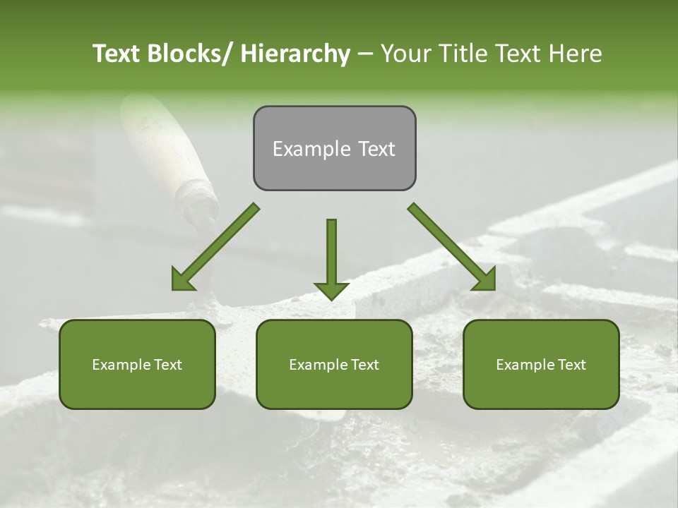 Building A Brick House PowerPoint Template