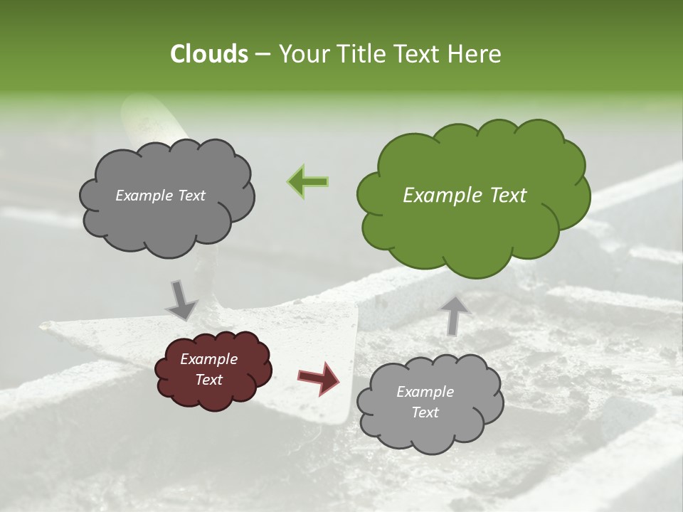 Building A Brick House PowerPoint Template