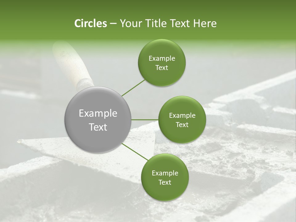 Building A Brick House PowerPoint Template