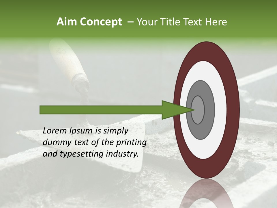 Building A Brick House PowerPoint Template