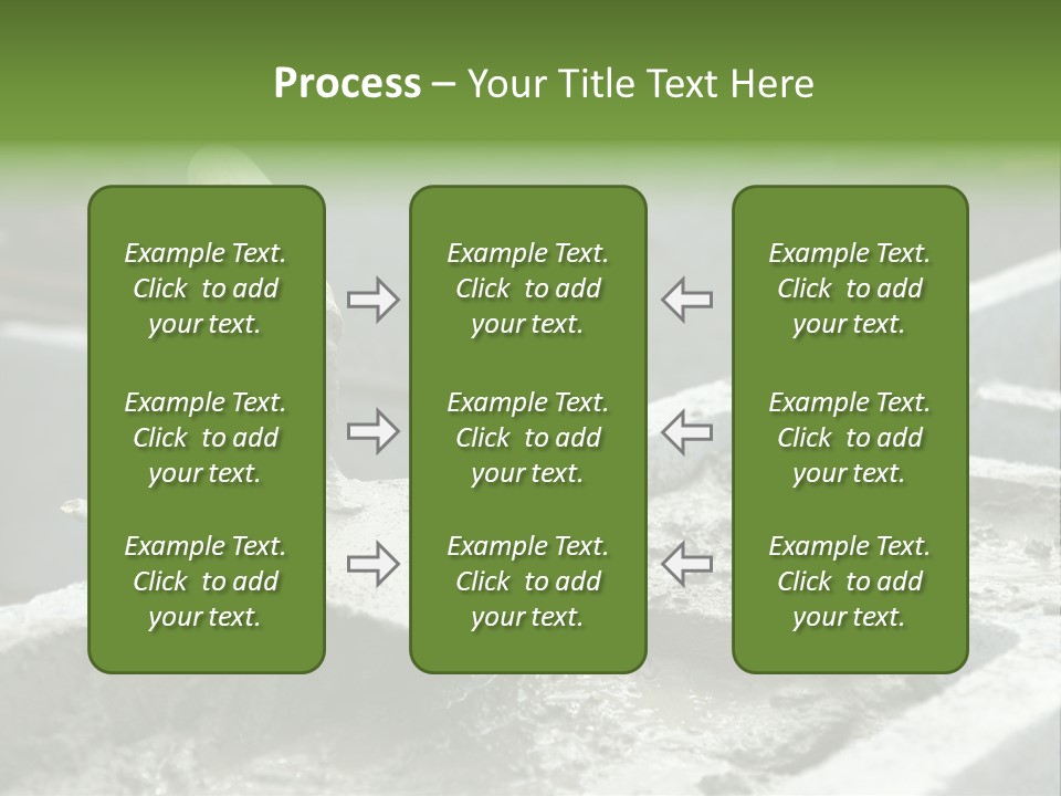 Building A Brick House PowerPoint Template