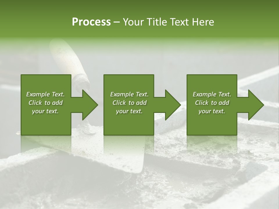 Building A Brick House PowerPoint Template