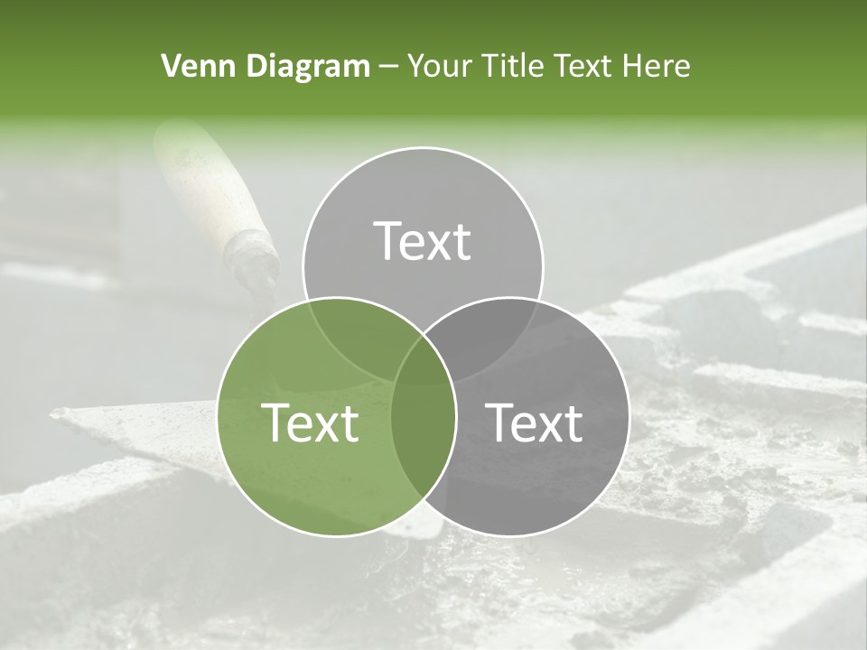 Building A Brick House PowerPoint Template