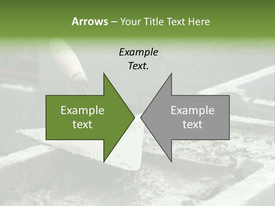 Building A Brick House PowerPoint Template