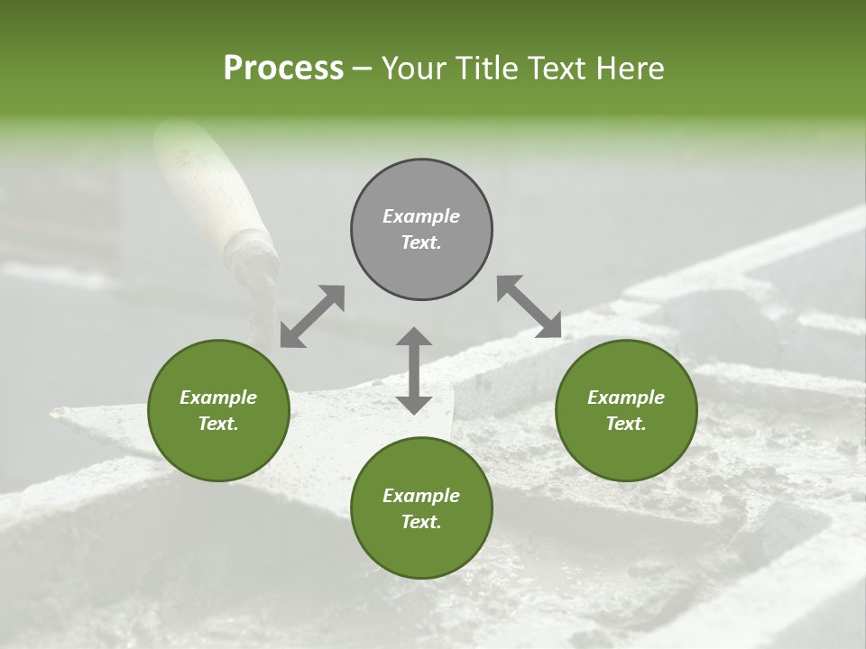 Building A Brick House PowerPoint Template