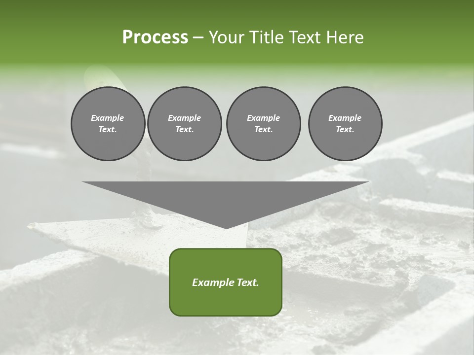 Building A Brick House PowerPoint Template