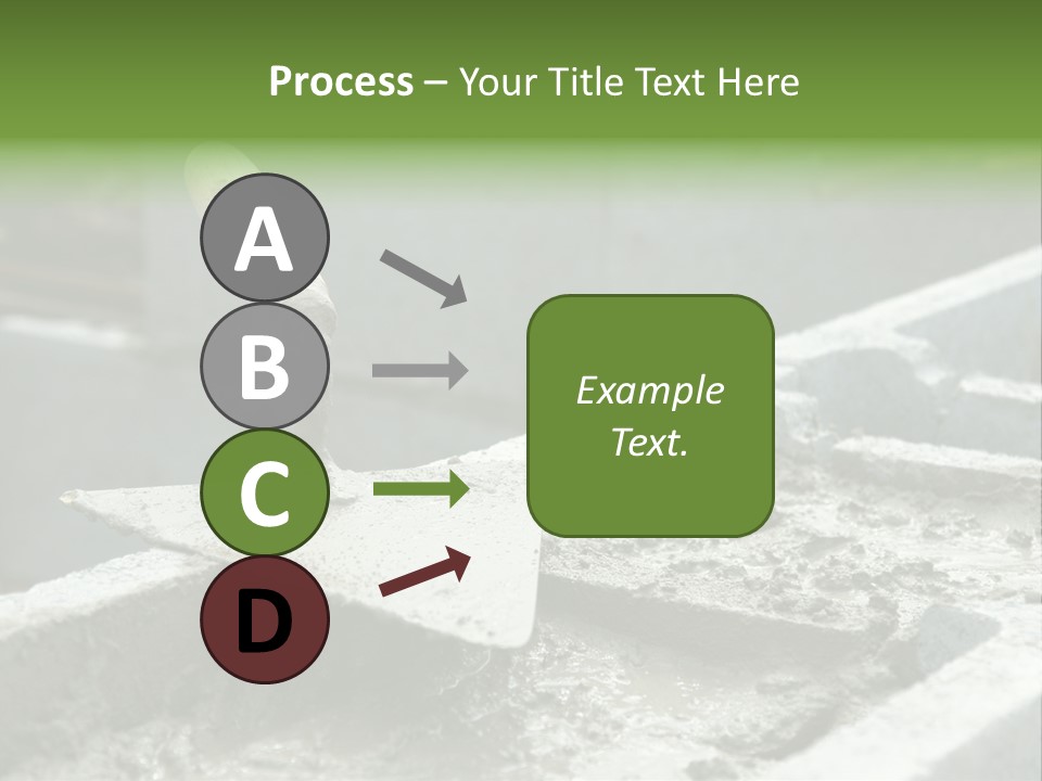 Building A Brick House PowerPoint Template