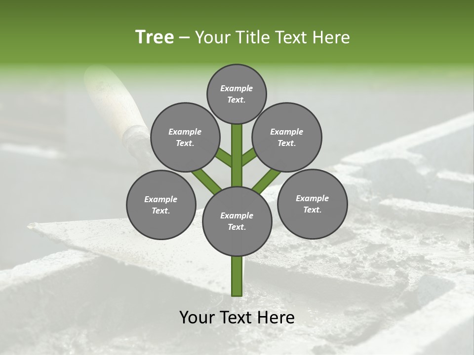 Building A Brick House PowerPoint Template