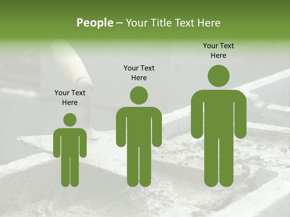 Building A Brick House PowerPoint Template