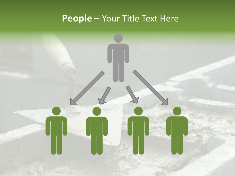 Building A Brick House PowerPoint Template