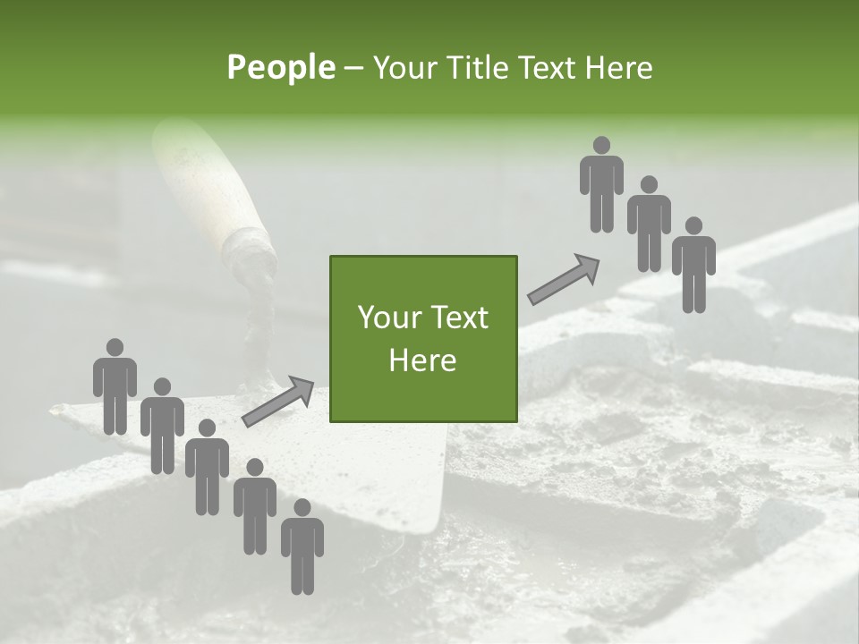 Building A Brick House PowerPoint Template