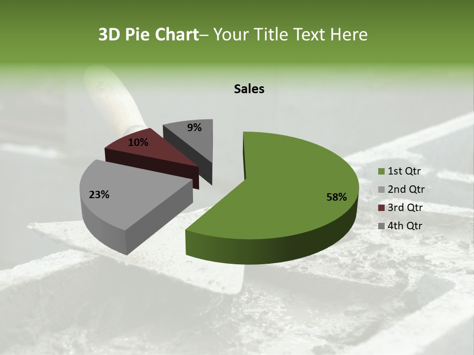 Building A Brick House PowerPoint Template